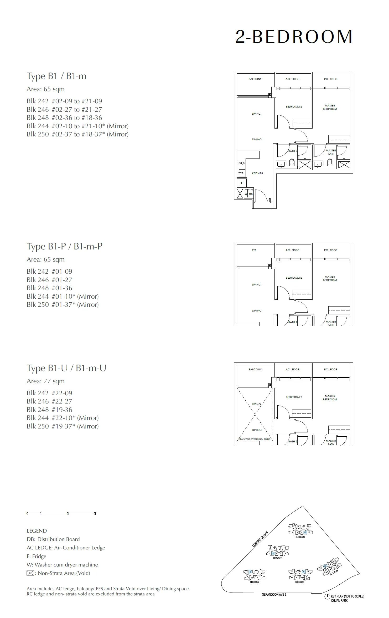 2 Bedroom Floor Plan