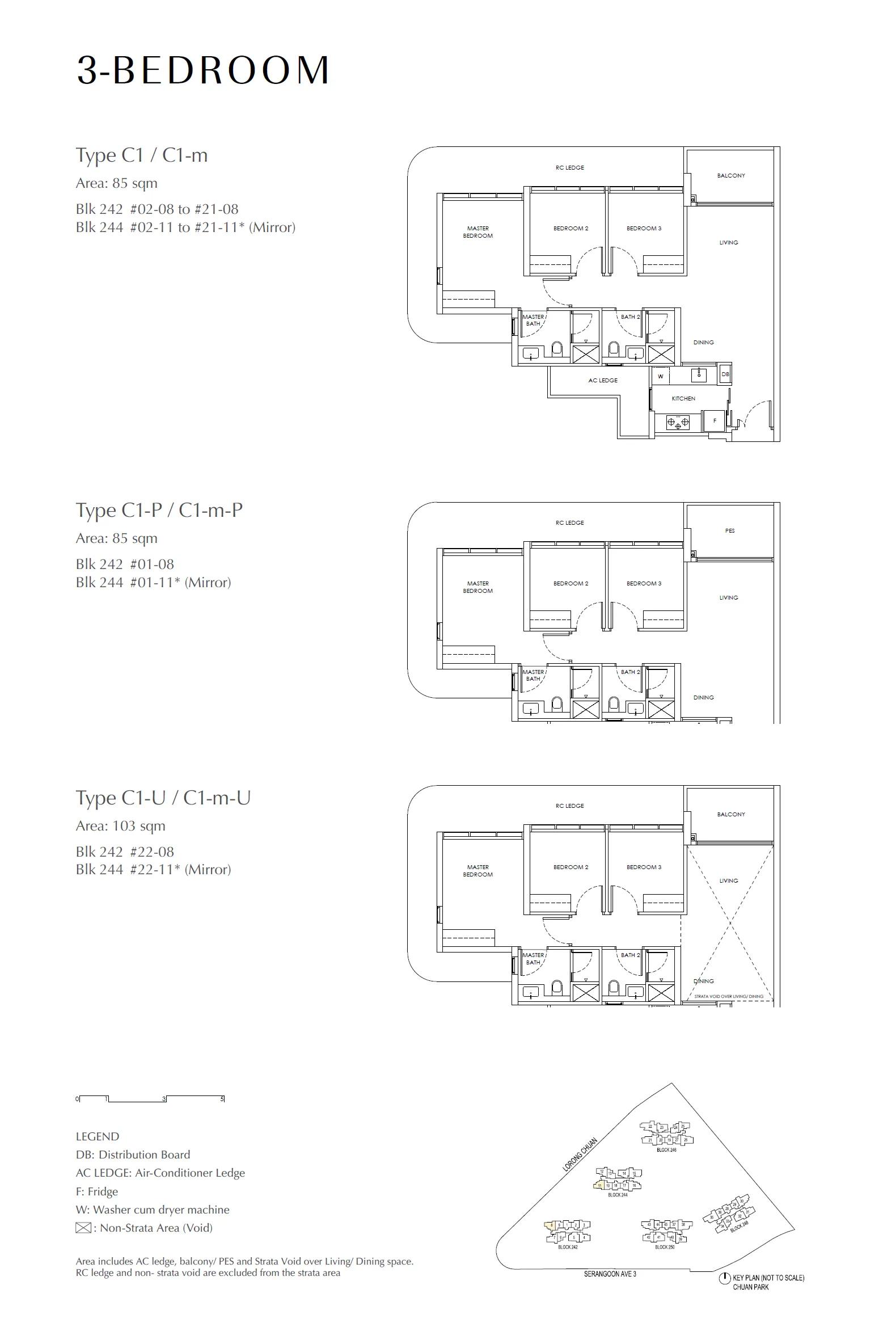 3 Bedroom Floor Plan